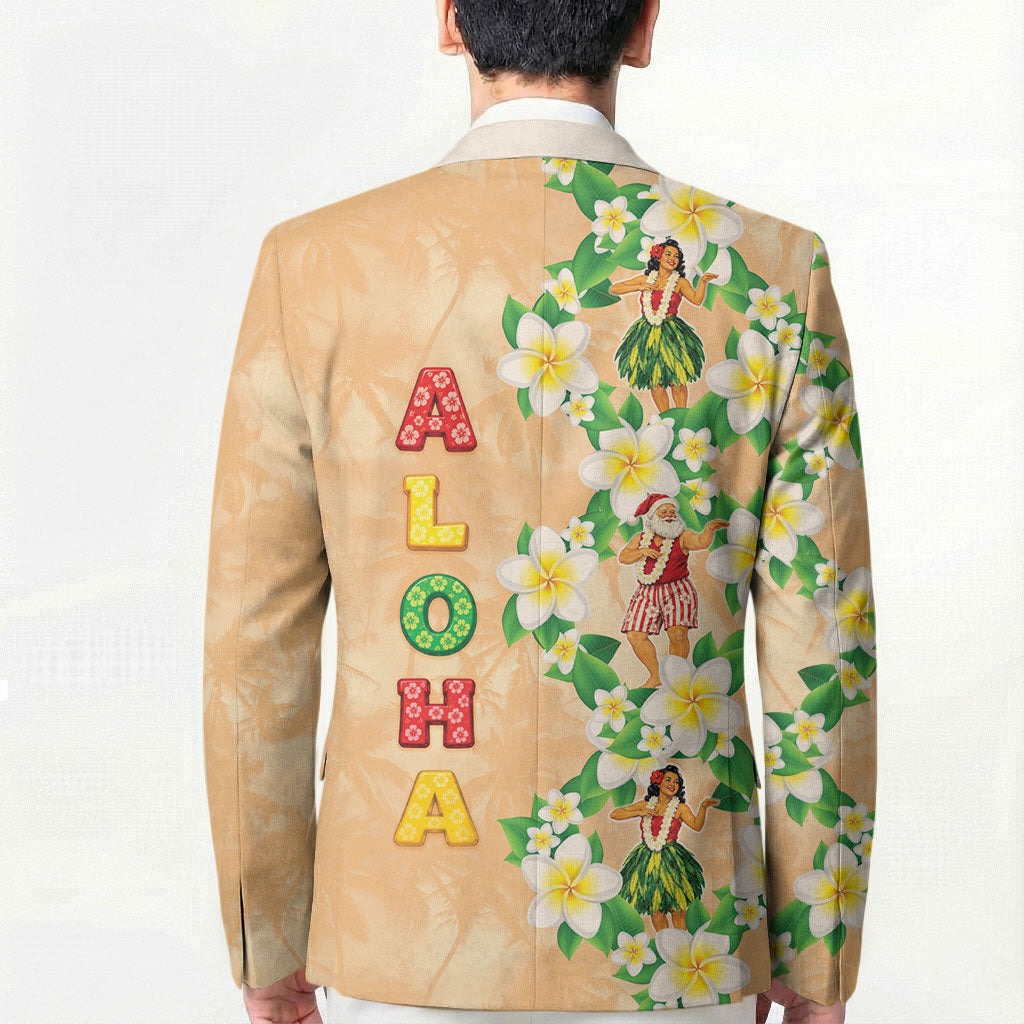 Aloha Hawaii Chilly Christmas Blazer Tropical Vibes