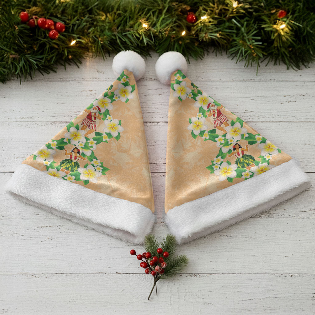 Aloha Hawaii Chilly Christmas Santa Hat Tropical Vibes LT05 - Polynesian Pride