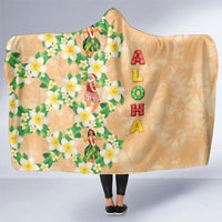 Aloha Hawaii Chilly Christmas Hooded Blanket Tropical Vibes
