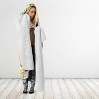 Aloha Hawaii Chilly Christmas Hooded Blanket Tropical Vibes