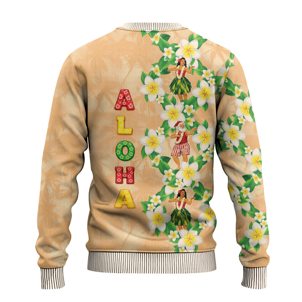 Aloha Hawaii Chilly Christmas Ugly Christmas Sweater Tropical Vibes LT05 - Polynesian Pride