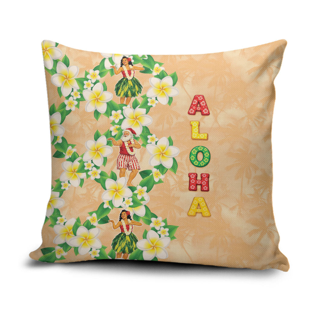 Aloha Hawaii Chilly Christmas Pillow Cover Tropical Vibes
