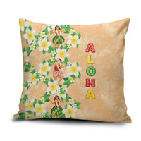 Aloha Hawaii Chilly Christmas Pillow Cover Tropical Vibes
