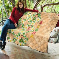 Aloha Hawaii Chilly Christmas Quilt Tropical Vibes