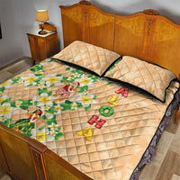 Aloha Hawaii Chilly Christmas Quilt Bed Set Tropical Vibes LT05 - Polynesian Pride