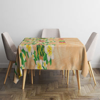 Aloha Hawaii Chilly Christmas Tablecloth Tropical Vibes