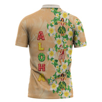 Aloha Hawaii Chilly Christmas Zipper Polo Shirt Tropical Vibes LT05 - Polynesian Pride