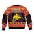 Papua New Guinea Christmas Bomber Jacket Santa Raggiana