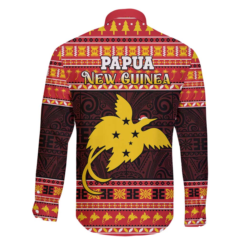 Papua New Guinea Christmas Family Matching Puletasi and Hawaiian Shirt Santa Raggiana LT05 - Polynesian Pride