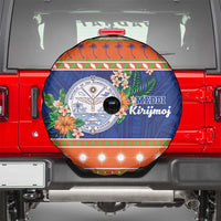 Marshall Islands Christmas Spare Tire Cover Marshallese Seal Meddi Kirijmoj