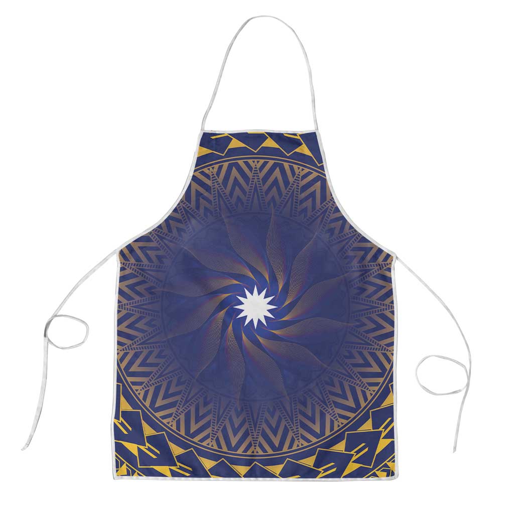 Nauru Angam Day Apron Polynesian Tribal Pattern Unique Style - Polynesian Pride