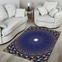 Nauru Angam Day Area Rug Polynesian Tribal Pattern Unique Style - Polynesian Pride