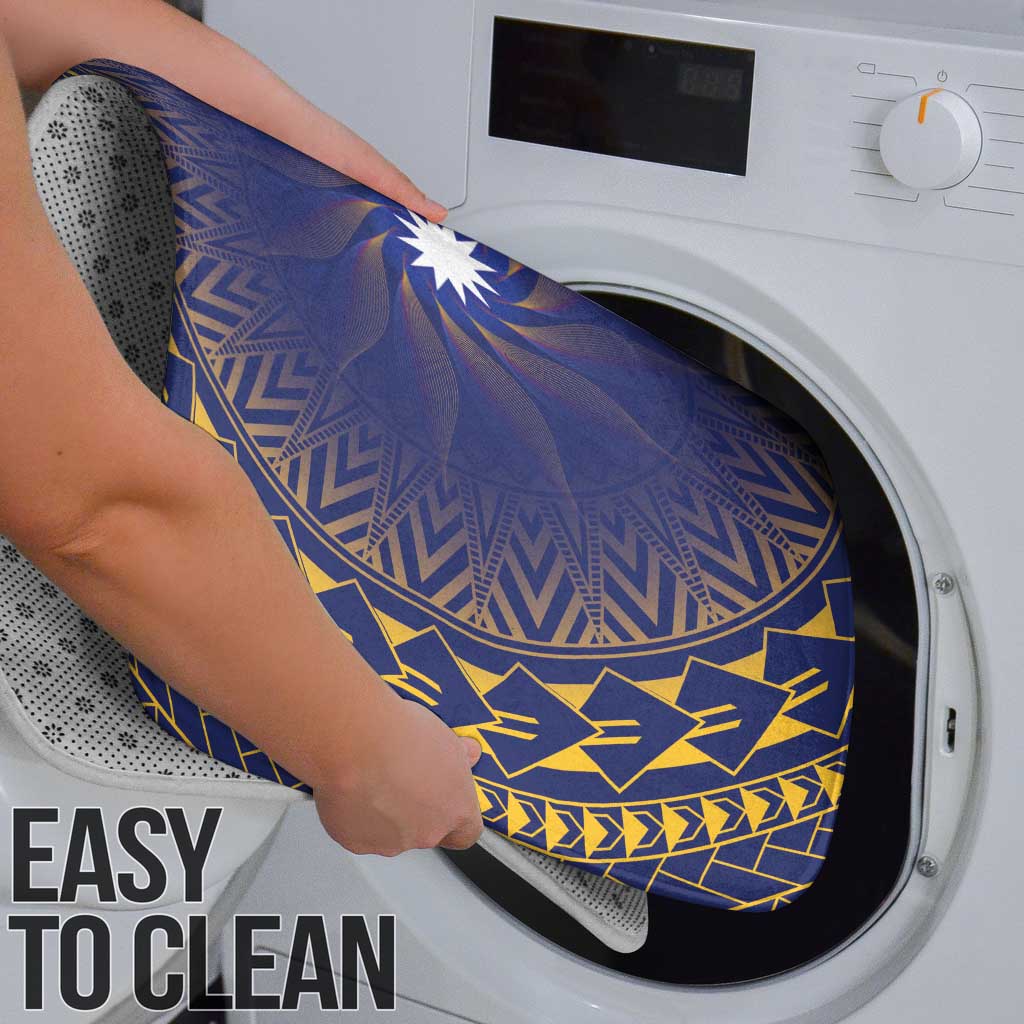 Nauru Angam Day Bathroom Set Polynesian Tribal Pattern Unique Style - Polynesian Pride