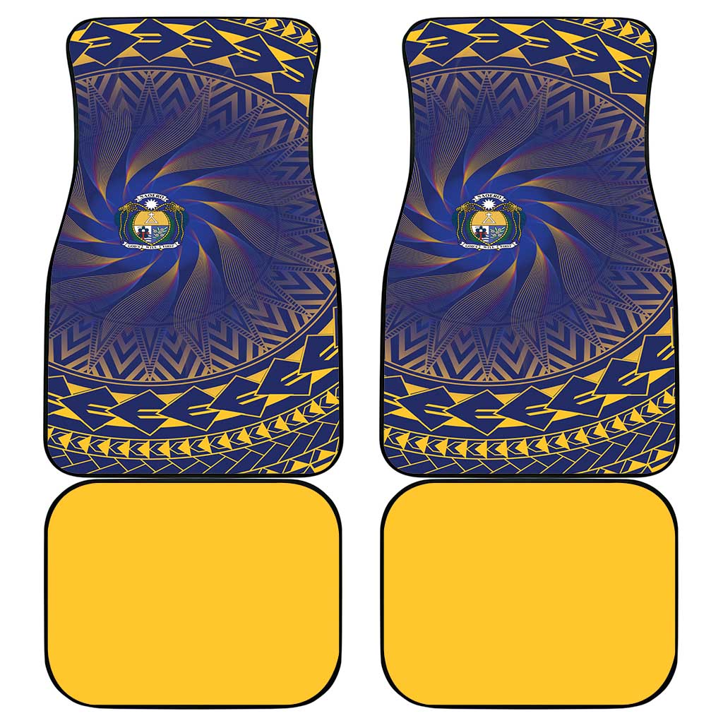 Nauru Angam Day Car Mats Polynesian Tribal Pattern Unique Style - Polynesian Pride