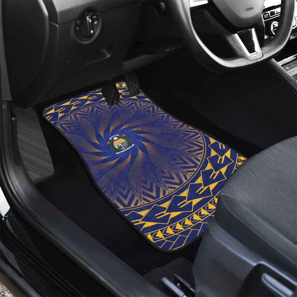 Nauru Angam Day Car Mats Polynesian Tribal Pattern Unique Style - Polynesian Pride