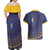 Nauru Angam Day Couples Matching Off Shoulder Maxi Dress and Hawaiian Shirt Polynesian Tribal Pattern Unique Style - Polynesian Pride