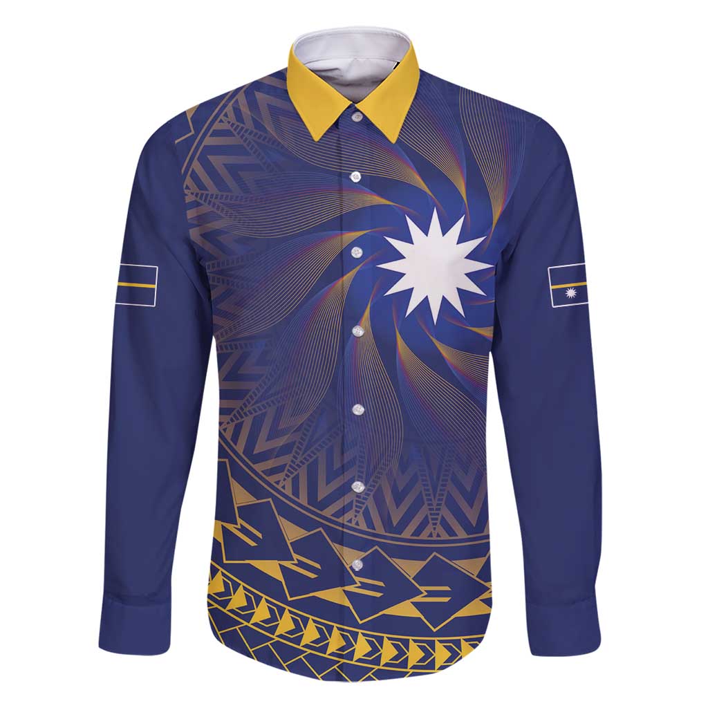 Nauru Angam Day Family Matching Summer Maxi Dress and Hawaiian Shirt Polynesian Tribal Pattern Unique Style - Polynesian Pride