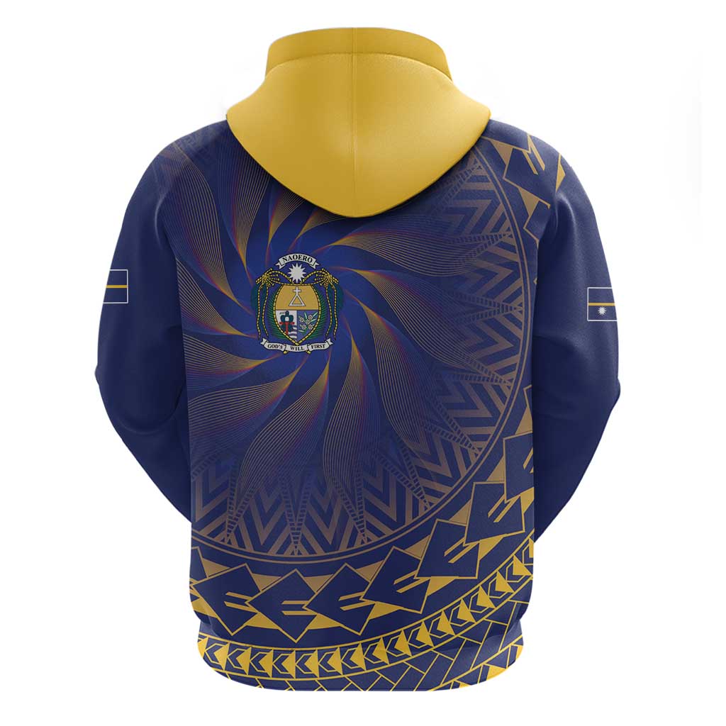 Nauru Angam Day Hoodie Polynesian Tribal Pattern Unique Style - Polynesian Pride