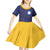 Nauru Angam Day Kid Short Sleeve Dress Polynesian Tribal Pattern Unique Style - Polynesian Pride