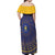 Nauru Angam Day Off Shoulder Maxi Dress Polynesian Tribal Pattern Unique Style - Polynesian Pride