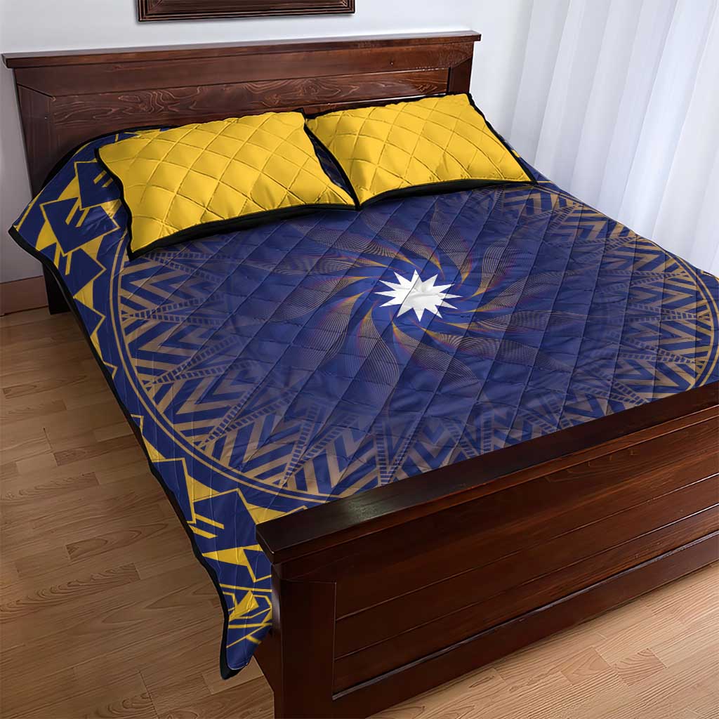 Nauru Angam Day Quilt Bed Set Polynesian Tribal Pattern Unique Style - Polynesian Pride