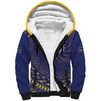 Nauru Angam Day Sherpa Hoodie Polynesian Tribal Pattern Unique Style - Polynesian Pride