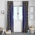 Nauru Angam Day Window Curtain Polynesian Tribal Pattern Unique Style - Polynesian Pride