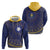 Nauru Angam Day Zip Hoodie Polynesian Tribal Pattern Unique Style - Polynesian Pride