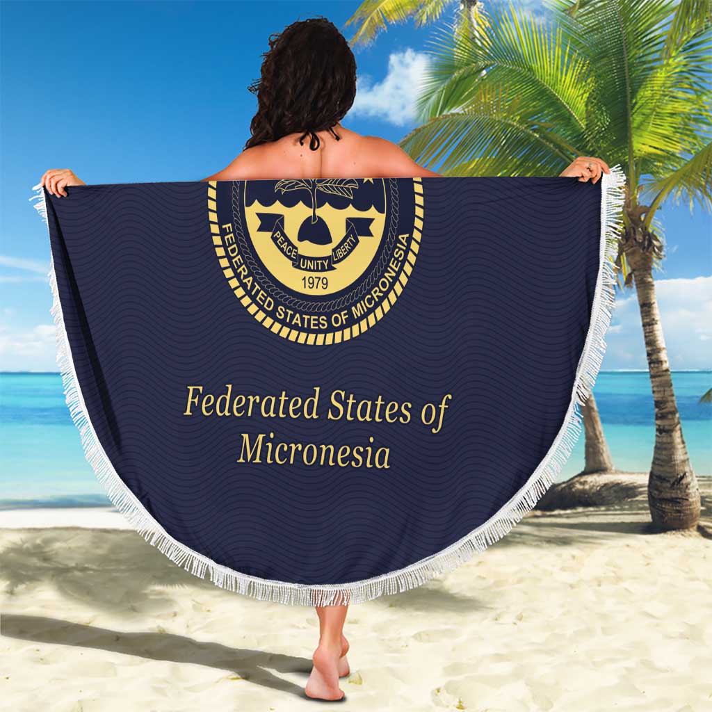 Federated States Of Micronesia Beach Blanket FSM Passport - Polynesian Pride
