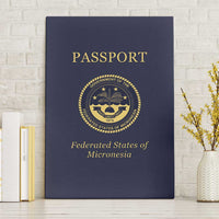 Federated States Of Micronesia Canvas Wall Art FSM Passport - Polynesian Pride