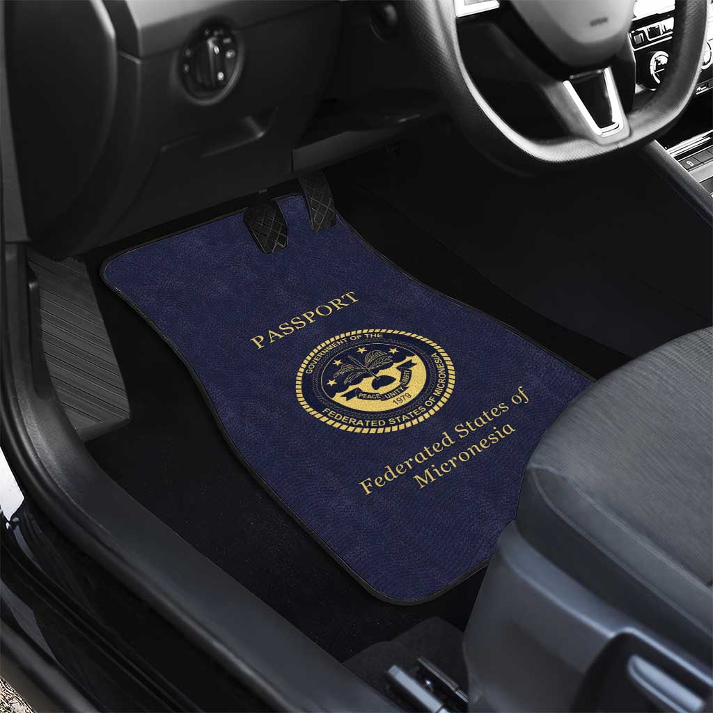 Federated States Of Micronesia Car Mats FSM Passport - Polynesian Pride