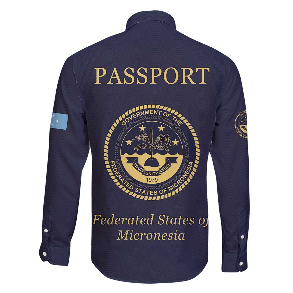 Personalised Federated States Of Micronesia Family Matching Summer Maxi Dress and Hawaiian Shirt FSM Passport - Polynesian Pride