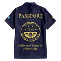Personalised Federated States Of Micronesia Hawaiian Shirt FSM Passport - Polynesian Pride