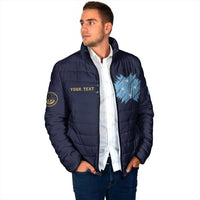 Personalised Federated States Of Micronesia Padded Jacket FSM Passport - Polynesian Pride
