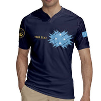 Personalised Federated States Of Micronesia Rugby Jersey FSM Passport - Polynesian Pride