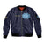Personalised Federated States Of Micronesia Sleeve Zip Bomber Jacket FSM Passport - Polynesian Pride