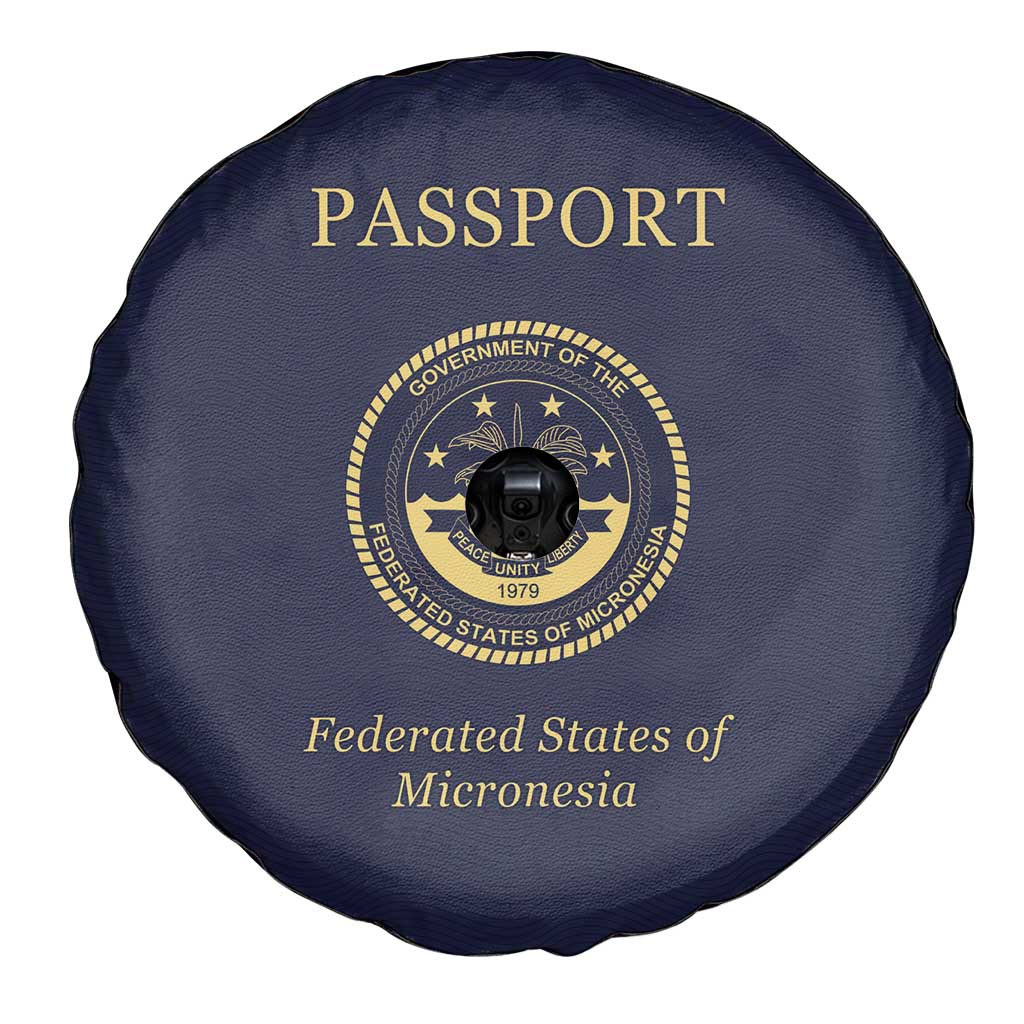 Federated States Of Micronesia Spare Tire Cover FSM Passport - Polynesian Pride