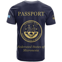 Personalised Federated States Of Micronesia T Shirt FSM Passport - Polynesian Pride