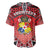 Personalised Tonga Constitution Day Baseball Jersey 150 Years Jubilee - Polynesian Pride