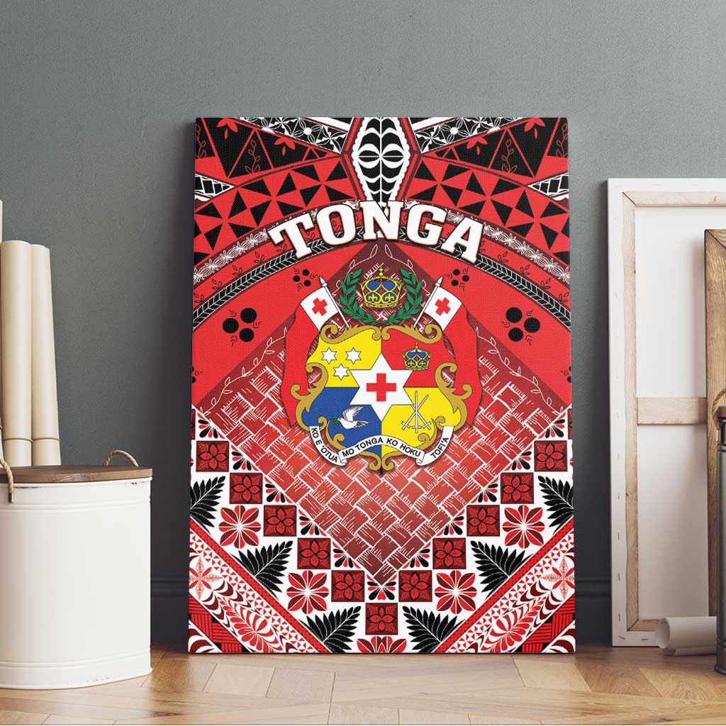 Tonga Constitution Day Canvas Wall Art 150 Years Jubilee - Polynesian Pride