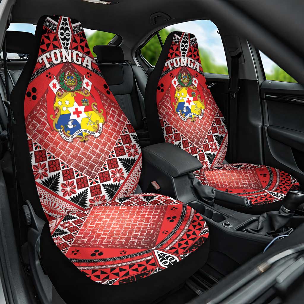 Tonga Constitution Day Car Seat Cover 150 Years Jubilee - Polynesian Pride