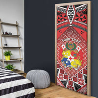 Personalised Tonga Constitution Day Door Cover 150 Years Jubilee - Polynesian Pride