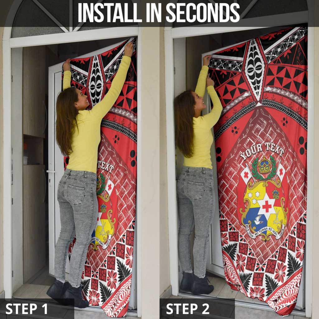 Personalised Tonga Constitution Day Door Cover 150 Years Jubilee - Polynesian Pride