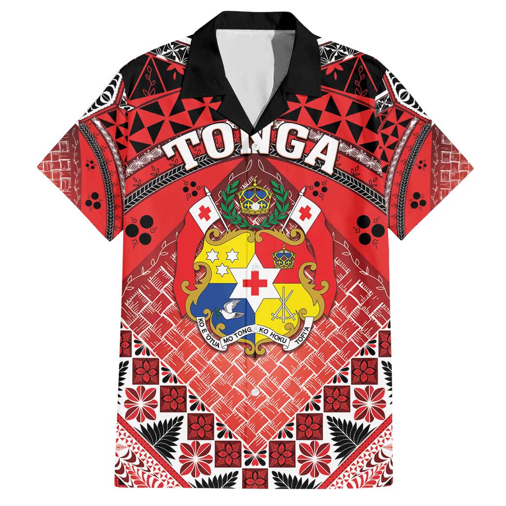 Personalised Tonga Constitution Day Family Matching Long Sleeve Bodycon Dress and Hawaiian Shirt 150 Years Jubilee - Polynesian Pride