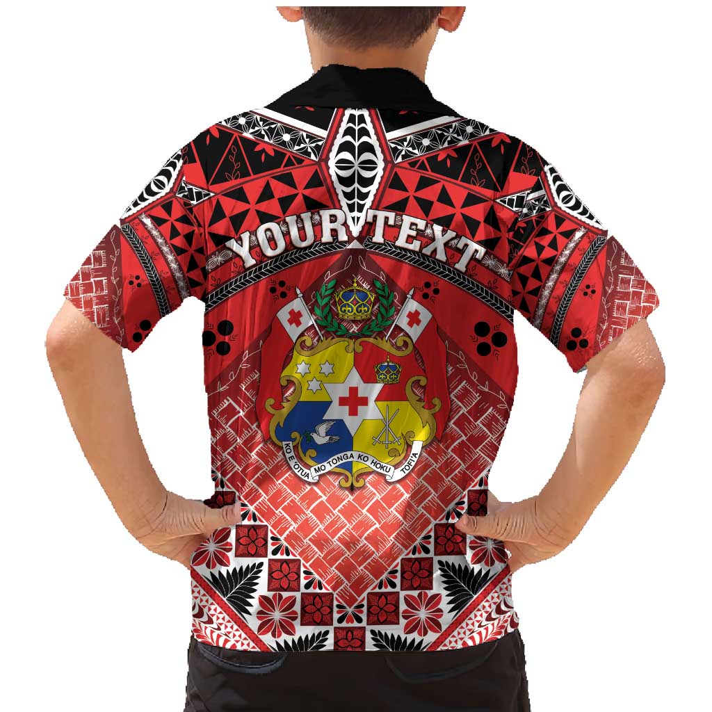 Personalised Tonga Constitution Day Family Matching Mermaid Dress and Hawaiian Shirt 150 Years Jubilee - Polynesian Pride