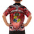 Personalised Tonga Constitution Day Family Matching Off The Shoulder Long Sleeve Dress and Hawaiian Shirt 150 Years Jubilee - Polynesian Pride