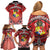 Personalised Tonga Constitution Day Family Matching Off Shoulder Short Dress and Hawaiian Shirt 150 Years Jubilee - Polynesian Pride