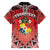 Personalised Tonga Constitution Day Family Matching Off Shoulder Short Dress and Hawaiian Shirt 150 Years Jubilee - Polynesian Pride