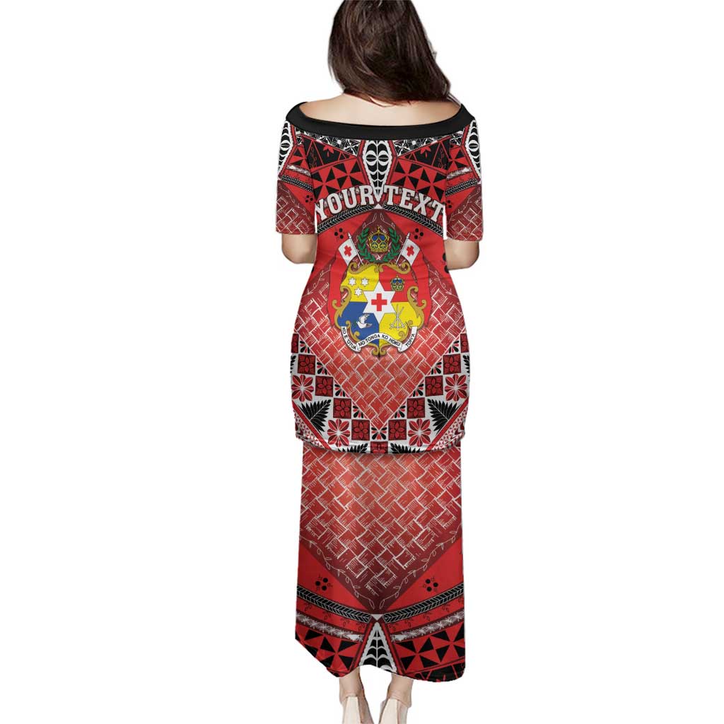 Personalised Tonga Constitution Day Family Matching Puletasi and Hawaiian Shirt 150 Years Jubilee - Polynesian Pride