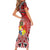 Personalised Tonga Constitution Day Family Matching Short Sleeve Bodycon Dress and Hawaiian Shirt 150 Years Jubilee - Polynesian Pride